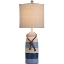 delmore blue table lamp   