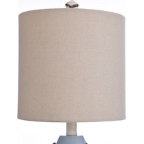 delmore blue table lamp   