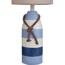 delmore blue table lamp   