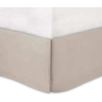 delphine light brown california king bedding set   