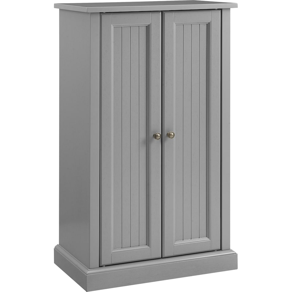 deluz gray accent cabinet   