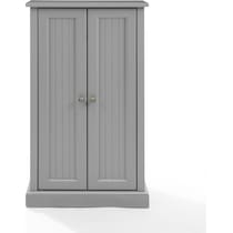 deluz gray accent cabinet   