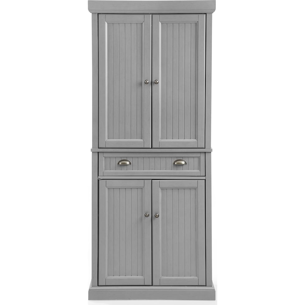 deluz gray kitchen pantry   