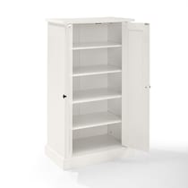 deluz white accent cabinet   