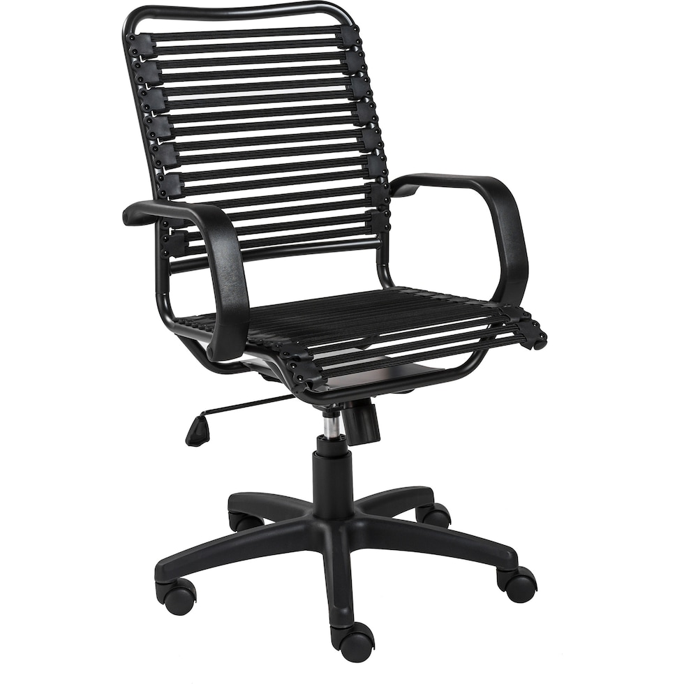 demy black office chair   
