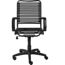 demy black office chair   