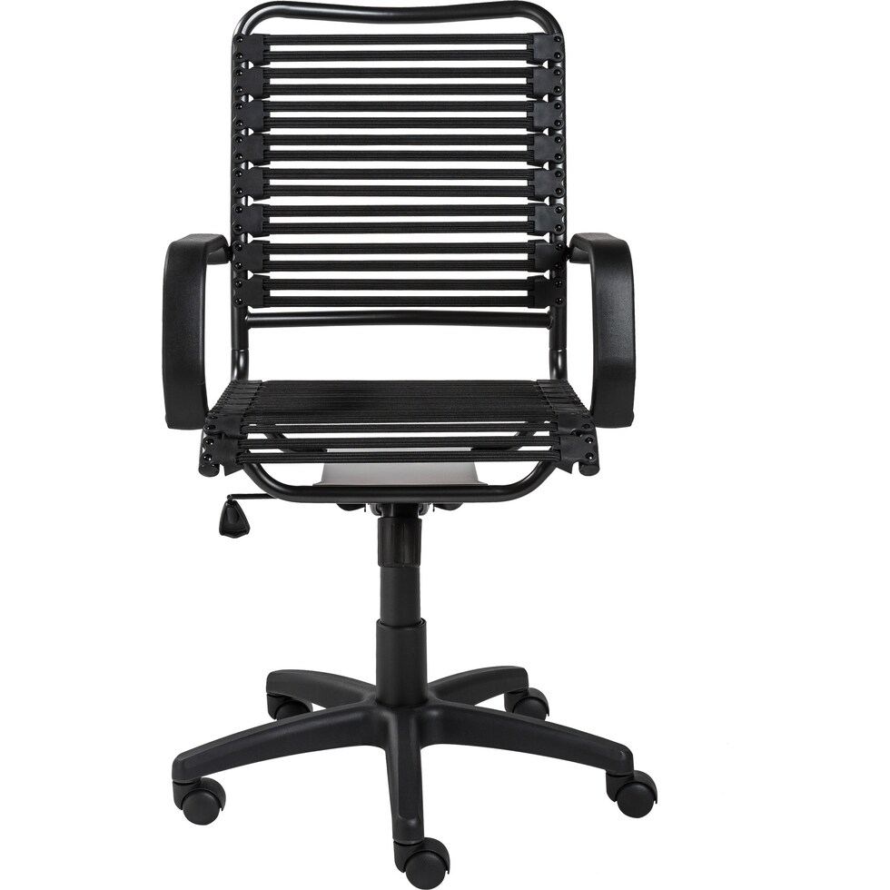 demy black office chair   