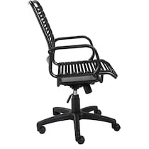 demy black office chair   