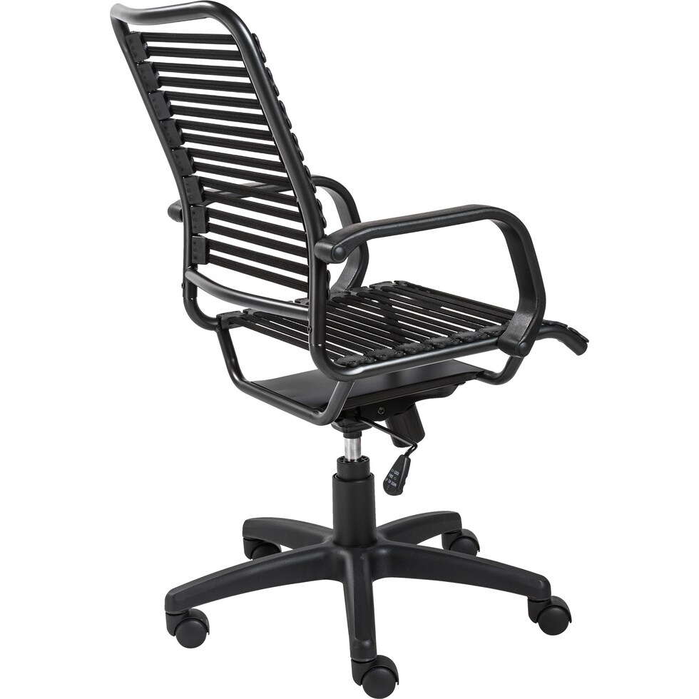demy black office chair   
