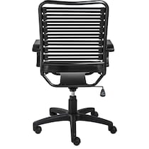 demy black office chair   