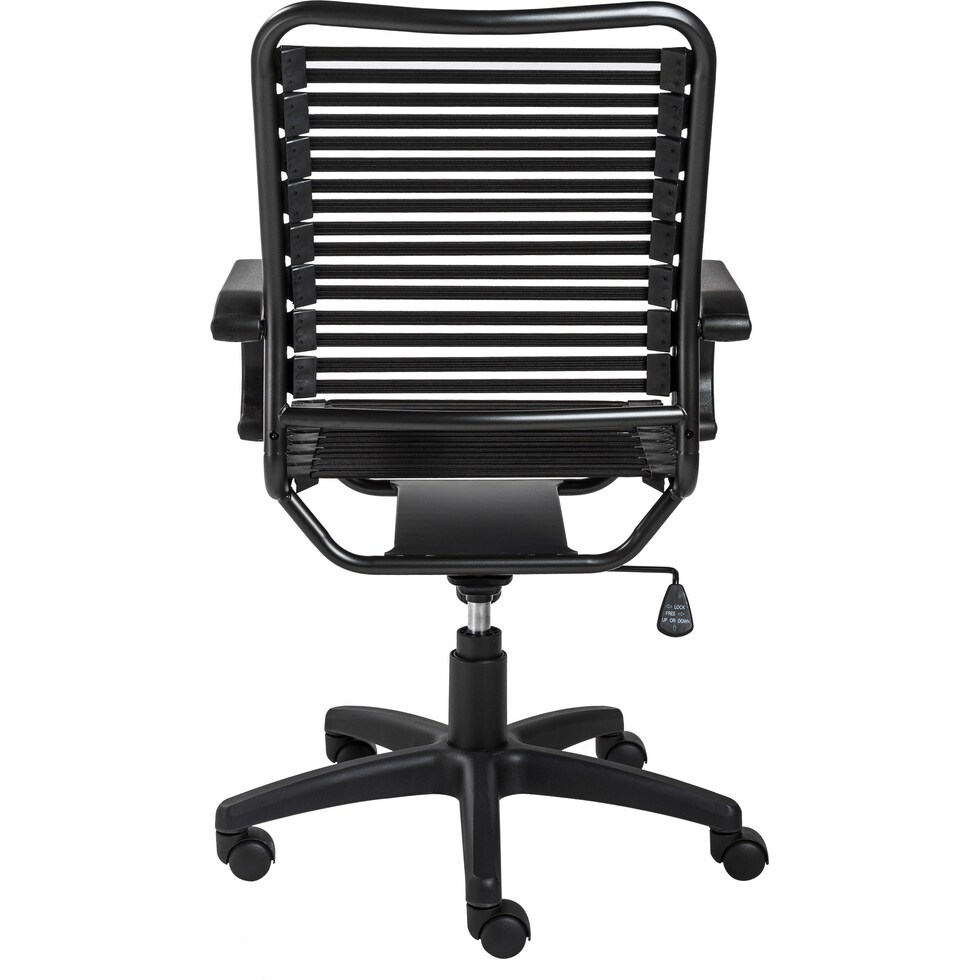 demy black office chair   