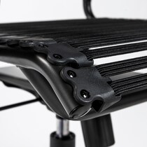demy black office chair   