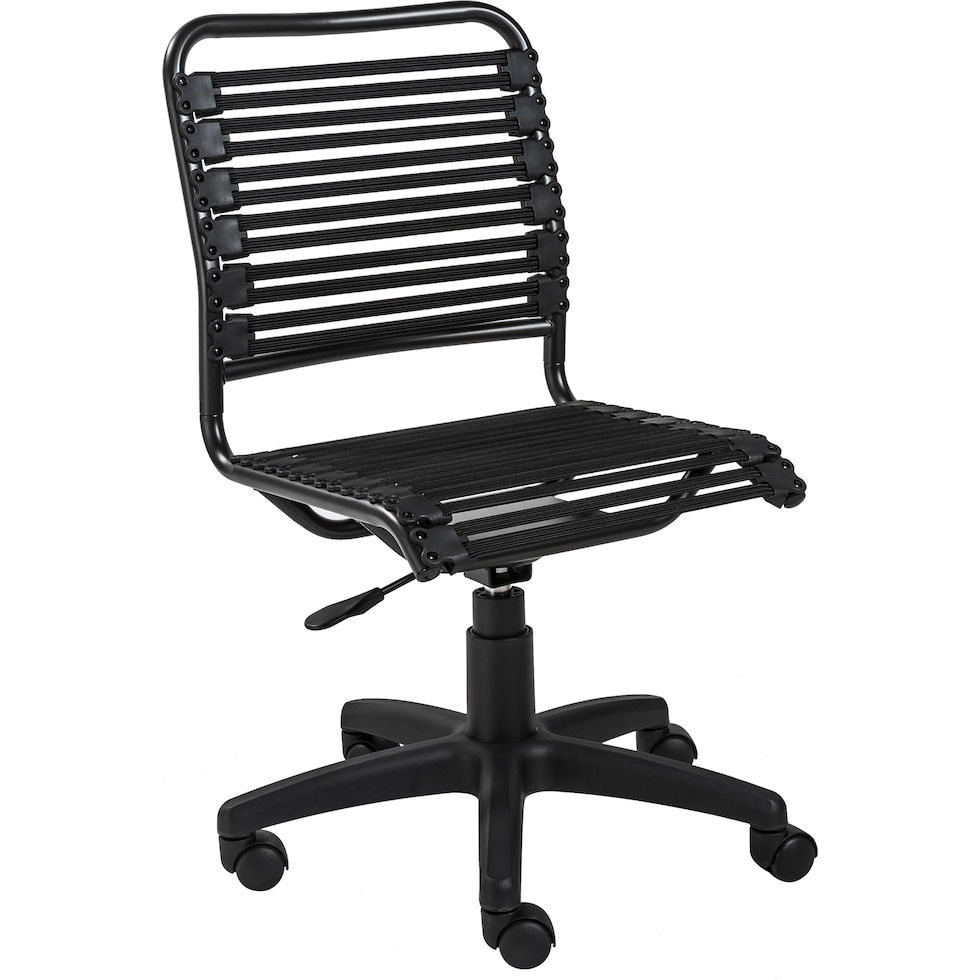 demy black office chair   