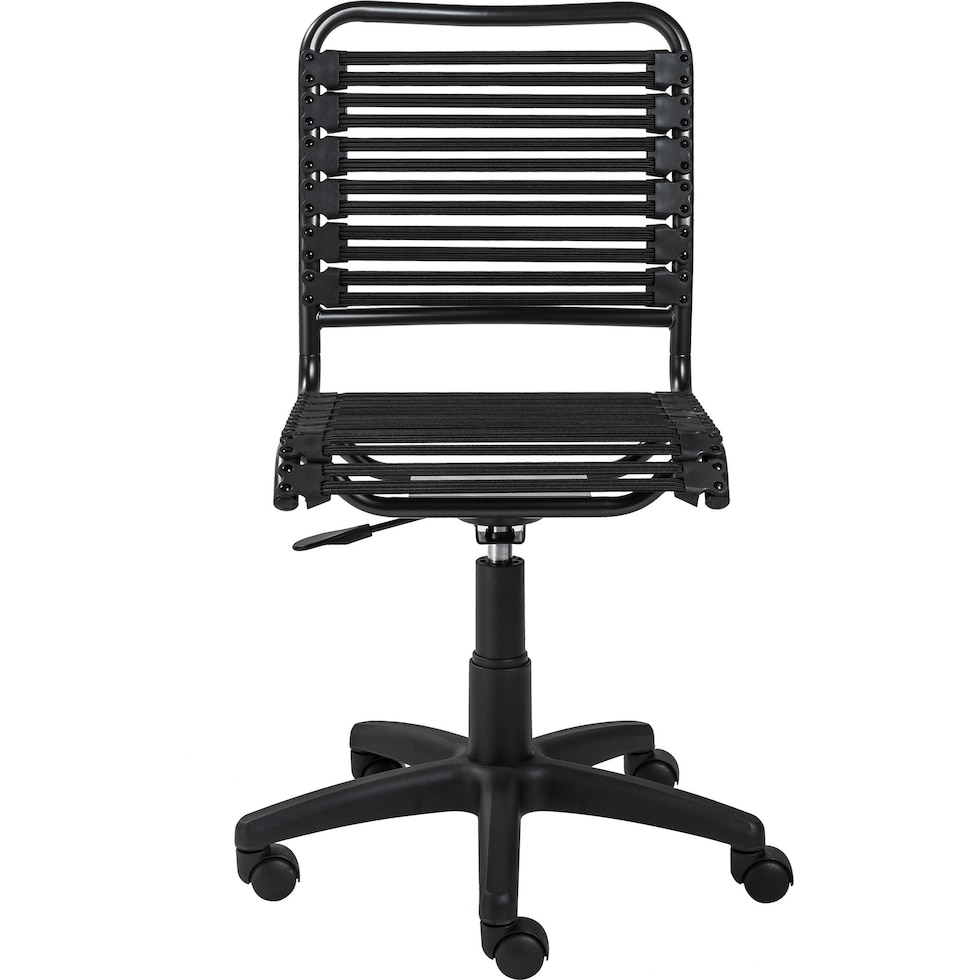 demy black office chair   