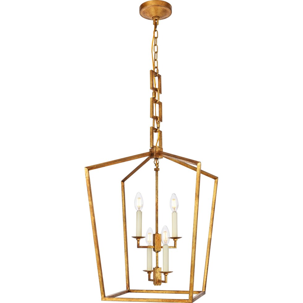 denmark gold chandelier   
