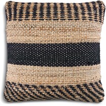 dennington light brown accent pillow   