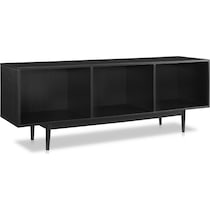 dennis black tv stand   