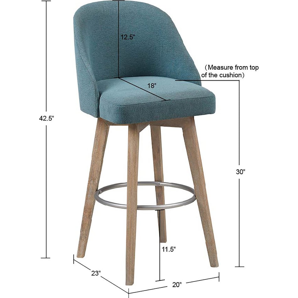 Denton Swivel Stool American Signature Furniture