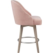 denton pink counter height stool   