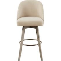 denton white bar stool   