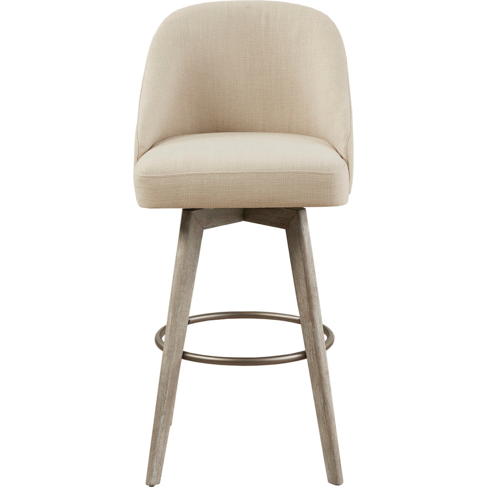 denton white bar stool   