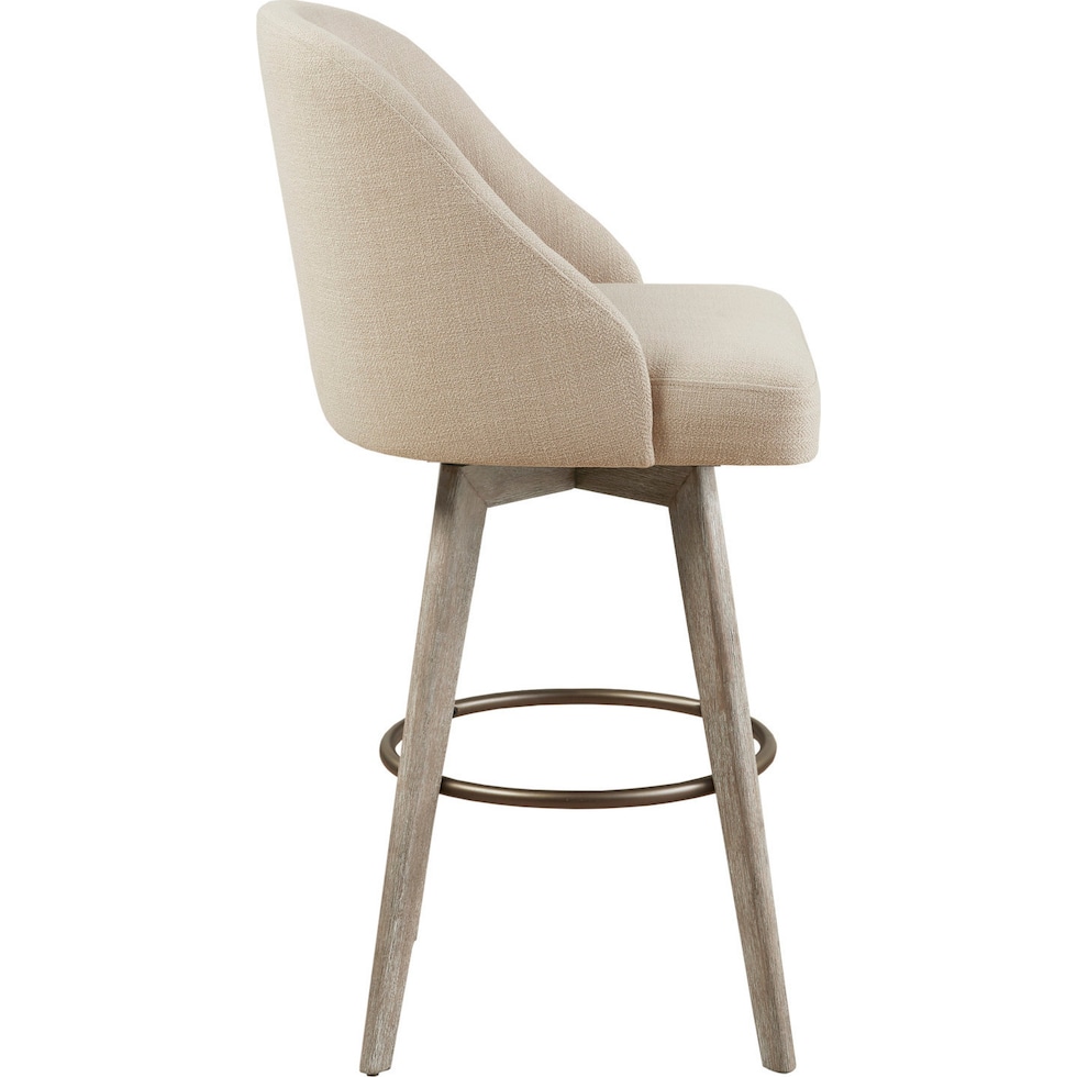 denton white bar stool   