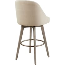 denton white bar stool   