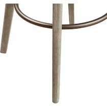 denton white bar stool   