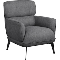 derek gray accent chair   