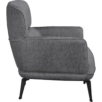 derek gray accent chair   