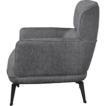derek gray accent chair   