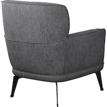 derek gray accent chair   