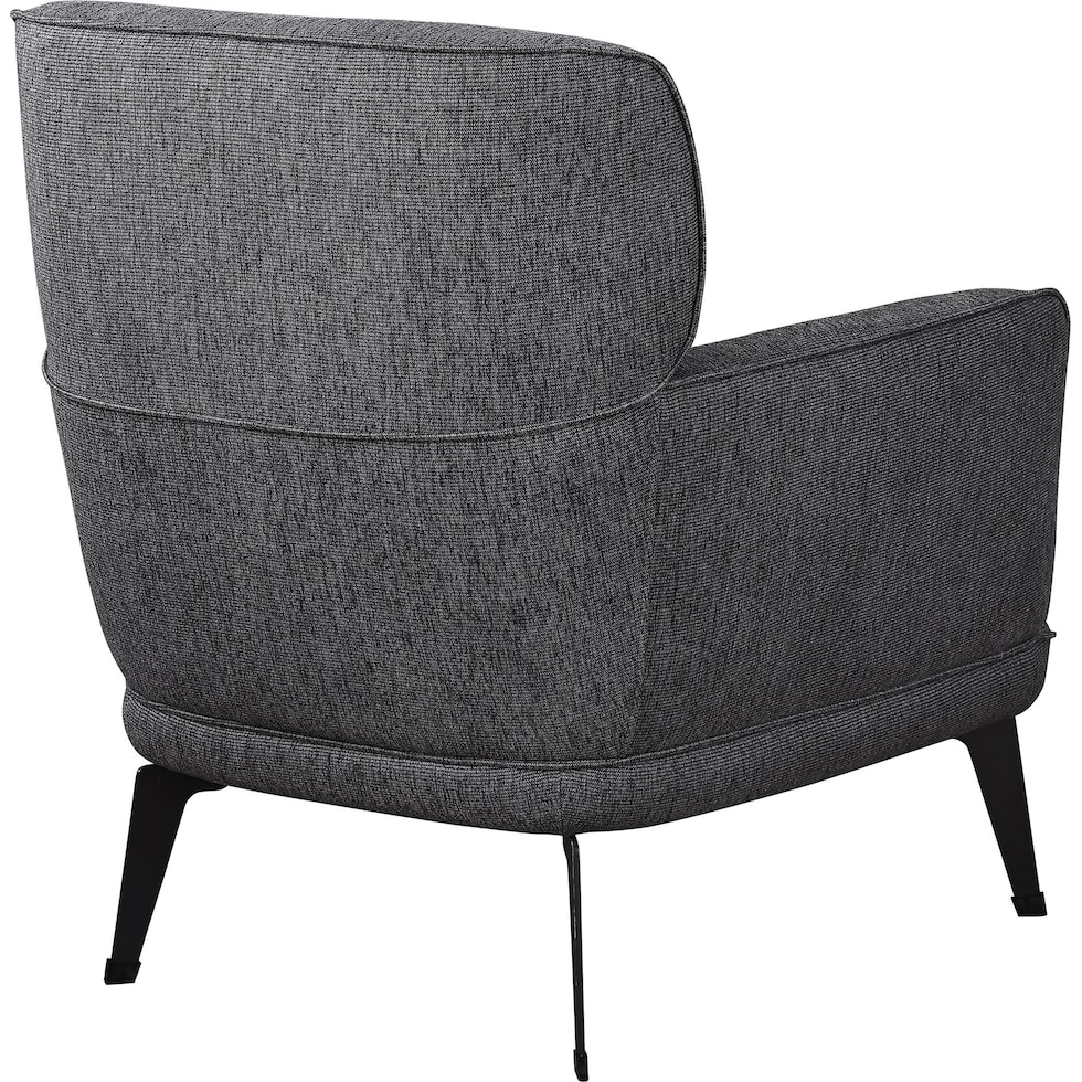 derek gray accent chair   