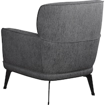 derek gray accent chair   