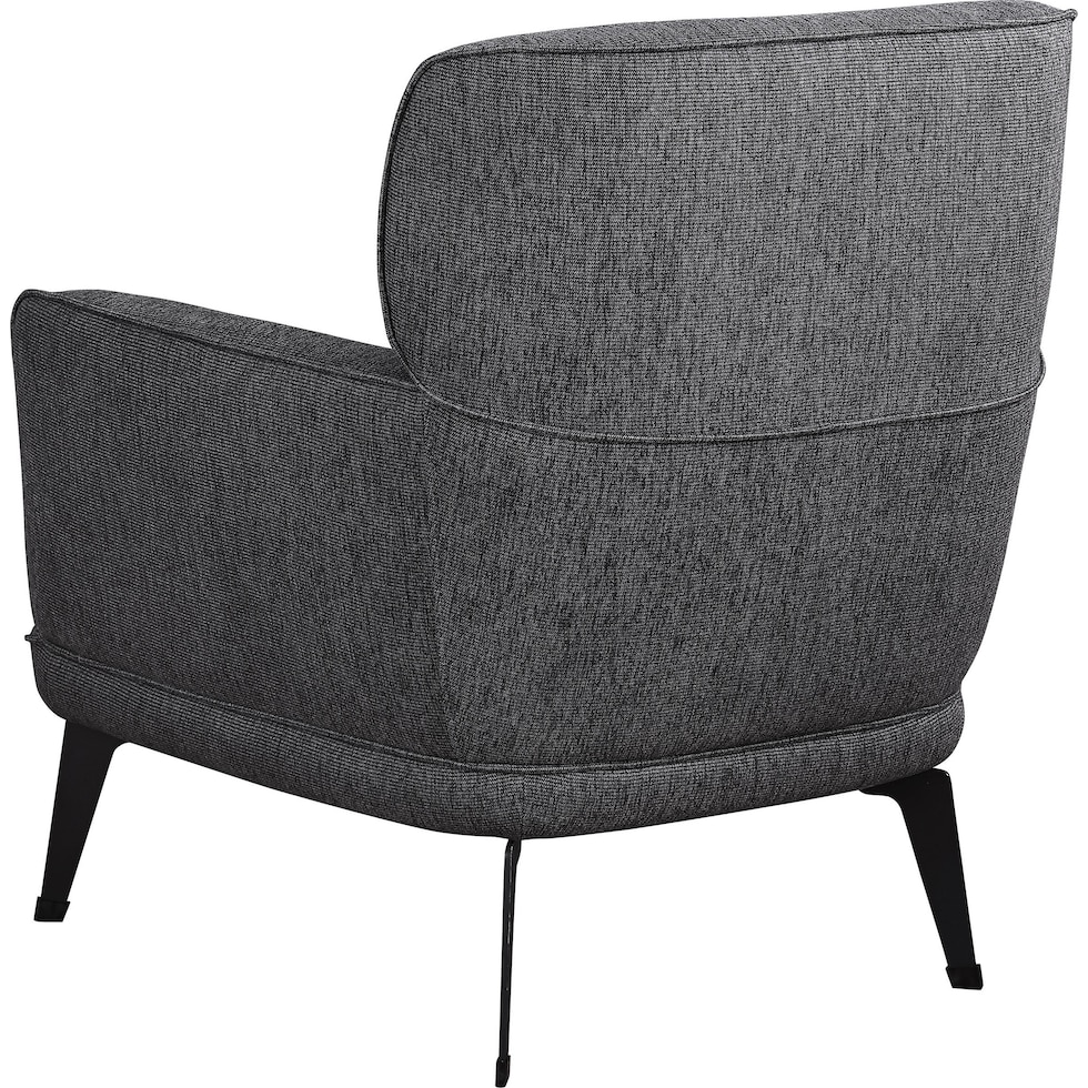 derek gray accent chair   