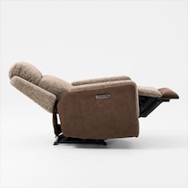 desmond dark brown recliner   