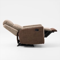 desmond dark brown recliner   