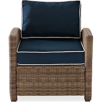 destin blue outdoor chair   