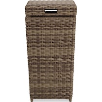 destin dark brown outdoor storage   