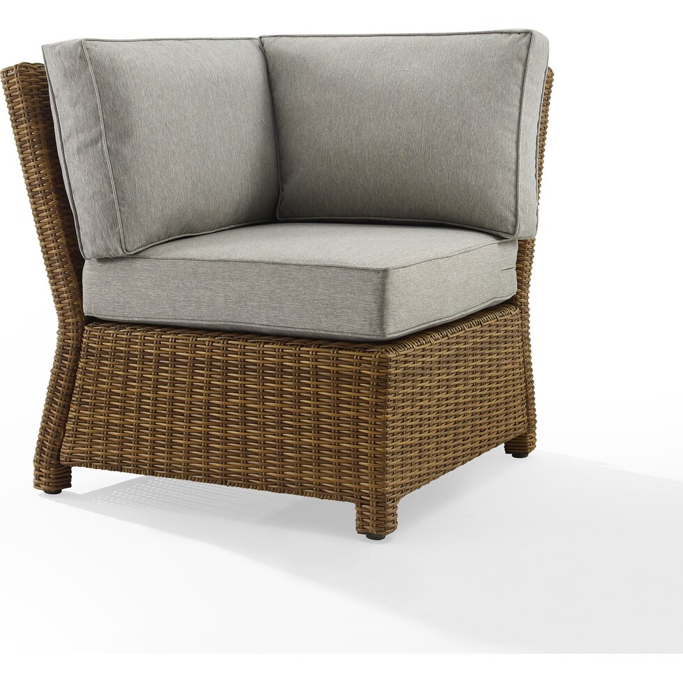 destin gray and brown outdoor chair   