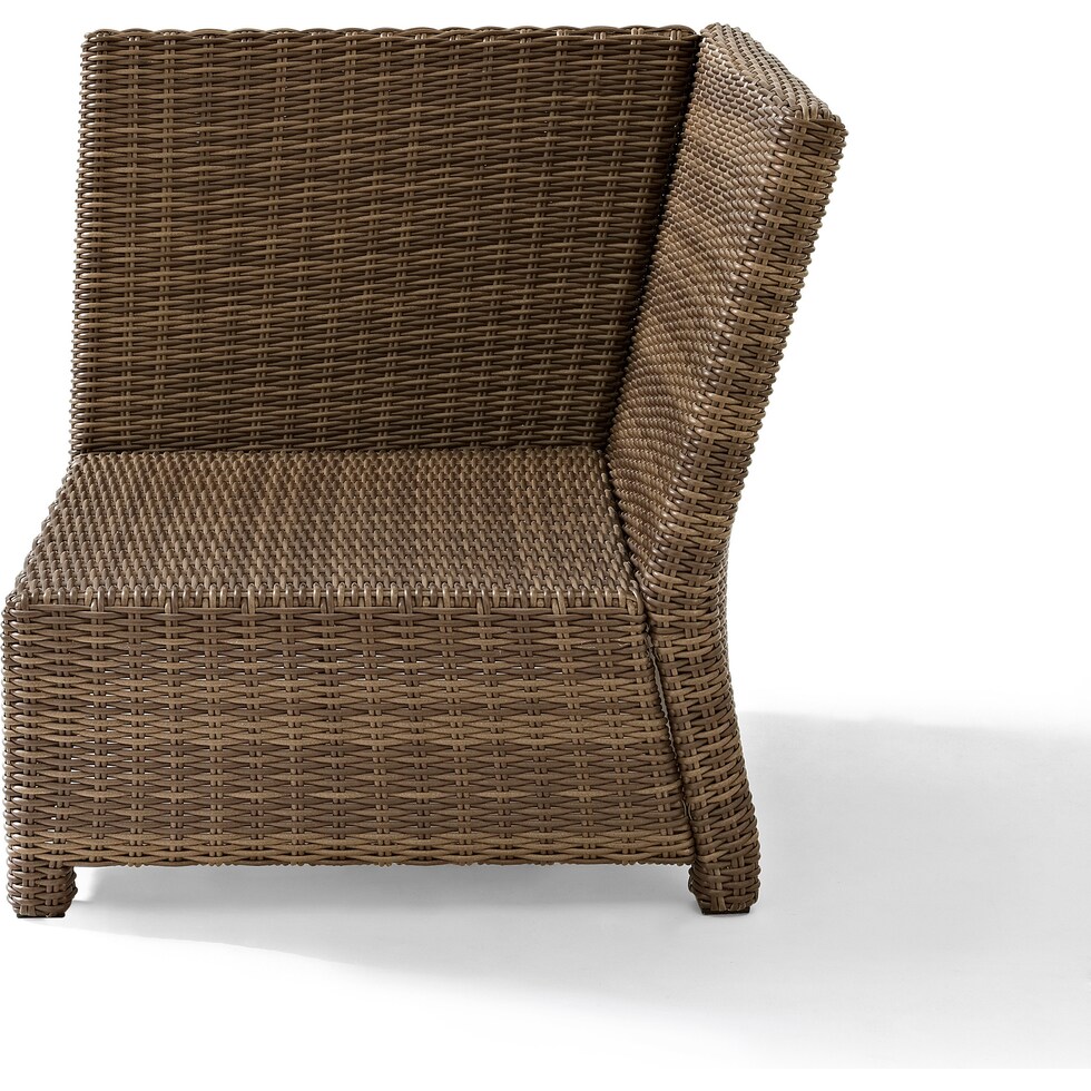 destin gray and brown outdoor chair   