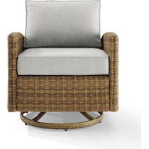 destin gray and brown outdoor chair   