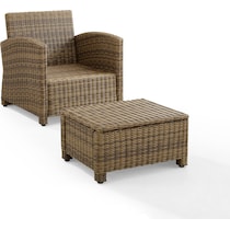 destin gray brown outdoor chair set   