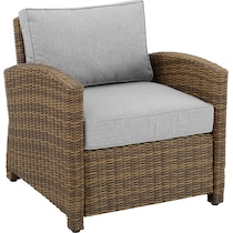 destin gray brown outdoor chair   