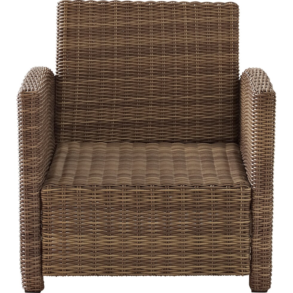 destin gray brown outdoor chair   