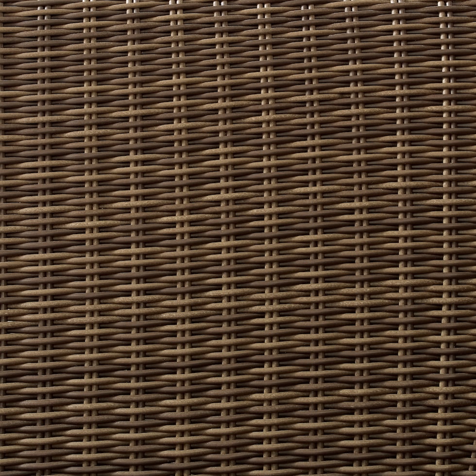 destin gray brown outdoor ottoman   
