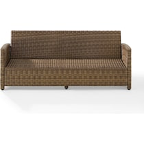 destin gray brown outdoor sofa   