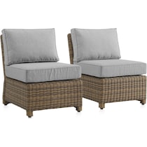 destin gray outdoor chair set   