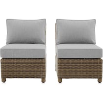 destin gray outdoor chair set   