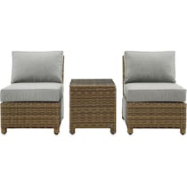 destin gray outdoor chair set   